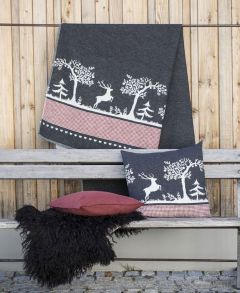 Alpine Style Forest Life Throw