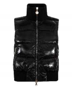 Carla Eco Leather Down Vest