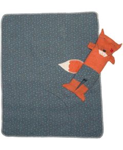 Jewel Bassinet Blanket in Fox Toy