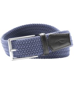 Kjus Unisex Classic Webbing Belt Wide Blue