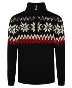 Myking Mens Sweater - Black