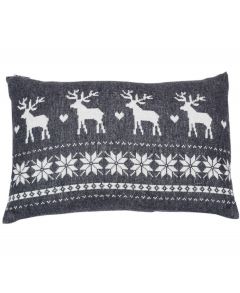 Norwegian Style Charcoal Cushion