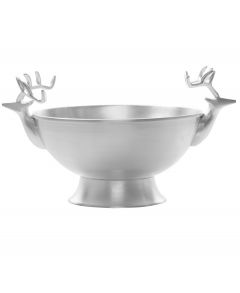 Pentik Silvered Reindeer Bowl