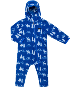 Bula Toddler Fleece Jumpsuit Blue