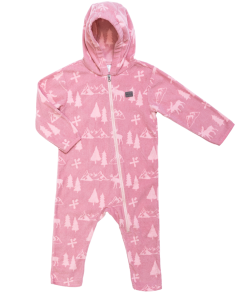 Bula Toddler Fleece Jumpsuit Pink